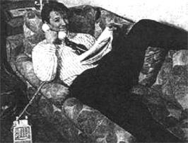 SOW 89: Matt reclining in his dressing room